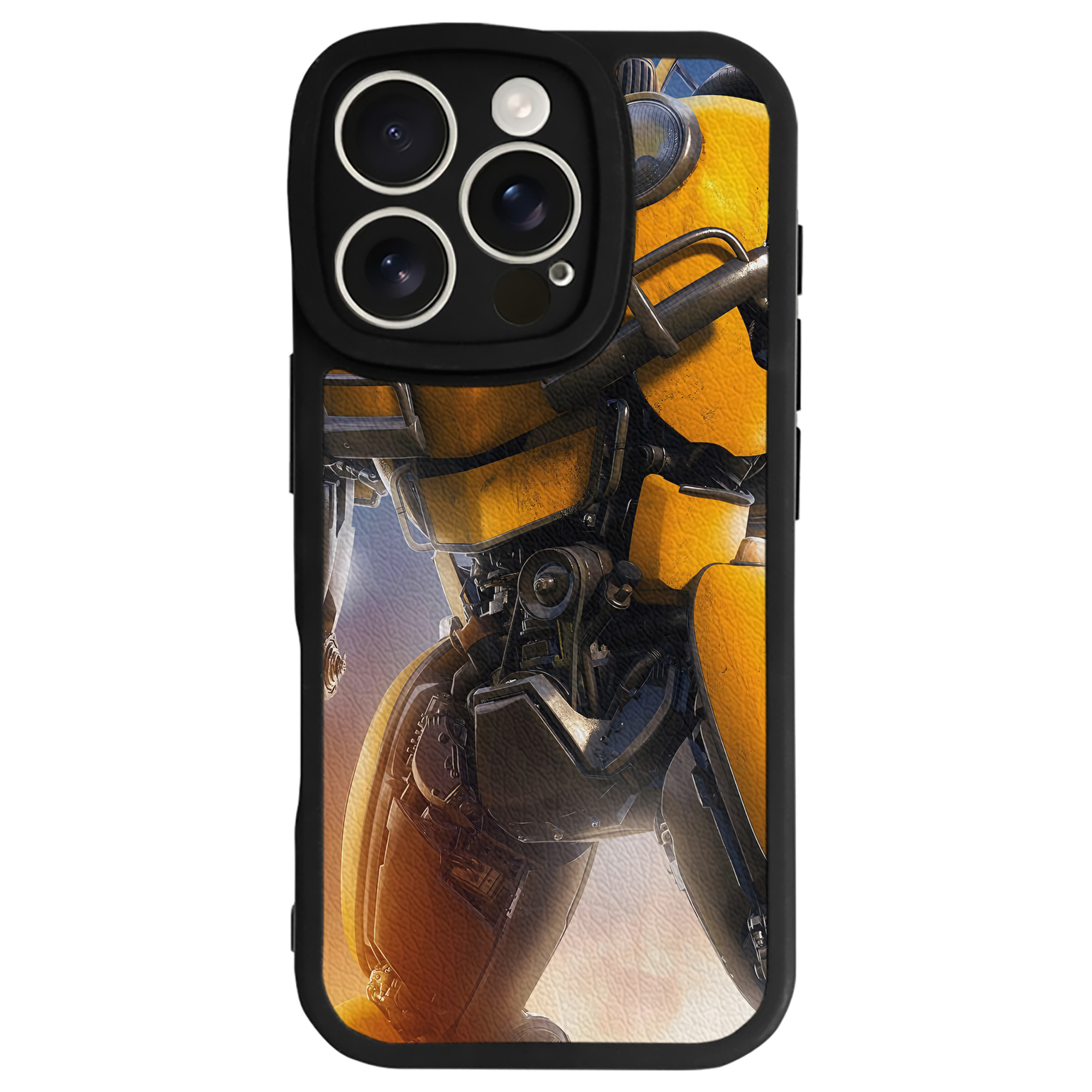 （画像用） Transformers トランスフォーマー 【iPhone 16シリーズ対応】シリコンスマホケース（レザー調） 材質：シリコン
